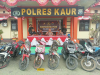 Polres Kaur Bekuk 2 Pencuri Motor Lintas Provinsi, 8 Unit BB Diamankan